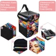 thumbnail image 2 of Mind Car Foldable Car Trash Can with Lid, Leak-Proof, Hanging Storage Bag - Car Trash Bin, Car Trash Can, Car Garbage Can, 2 of 6