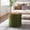Green, variant on Modway Mezzo Round Performance Velvet Storage Ottoman in Rust
