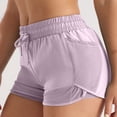 thumbnail image 4 of HAIJIE Women Swim Shorts Casual Shorts Drawstring Cute Shorts Casual Shorts Going Out Shorts for Girlfriend Women Travel and Light Exercise, 4 of 5