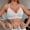 Gray, variant on Wire Free Bra for Women Solid Color Push Up Sports Bralette Full Coverage Seamless Comfort Everyday Bra 30A, Black