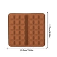 thumbnail image 3 of cpengpj Clearance Square Bar Silicone Melt Bar Wax Melt Easy To Demould Rectangular, 3 of 6