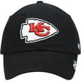 thumbnail image 2 of Women's '47 Black Kansas City Chiefs Miata Clean Up Secondary Adjustable Hat, 2 of 4