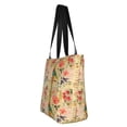 thumbnail image 2 of Vsdgher Vintage Bird print Reusable Shopping Grocery Bags for Women Shopping with Pouch Foldable Pouch Lightweight Polyester Fabric, 2 of 6