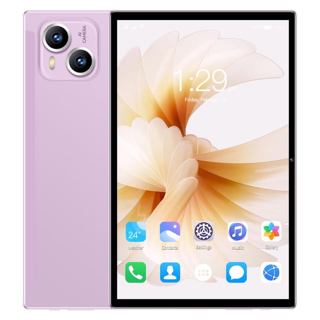 Tablet PC de 10.1 pulgadas rosa, Bluetooth, Dual SIM 4G, para aprendizaje y juegos