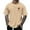 Khaki, variant on Lumivie Workout Muscle Shirts For Men Gym Summer Workout Tops For Men 2025 Graphic Tshirts Shirts For Men Vintage Boho Tops And Blouses White Plus Size Mens T Shirts Casual