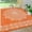 Orange, variant on MJIAexp 8'x10' Orange Outdoor Rug Patio Rug Waterproof RV Outdoor Rug Camping Rugs Reversible Plastic Straw Rug Large Outdoor Mat for Camping, Balcony Apartment, Patio, Porch, Picnic, Beach