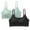 Multicolor, variant on 2PC Sports Bras for Women Plus Size Full Coverage Push Up No Underwire Comfortable Breathable Bras Bralettes Everyday Bra,Multicolor,34 B
