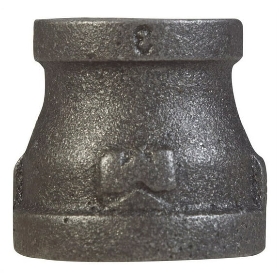 B & K Reducing Coupling Malleable Black Iron 1-1/2 " X 1/2 "