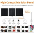 thumbnail image 5 of Gofort 330w Portable Power Station, 299wh Solar Generator Backup Power Compatible With 60w 18v Portable Solar Panel, Foldable Solar Charger With Usb, 18v Dc, Qc 3.0 Output, 5 of 6