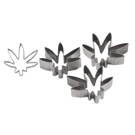 

2.75 x 2.5 in. Weed Cookie Cutters - Pack of 12