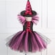thumbnail image 5 of Disfraz de bruja con sombrero para niña, disfraz de Carnaval de fantasía, ropa de fiesta para niños, vestido de tutú esponjoso, actuación escolar, 2024, 5 of 5