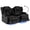 Black, variant on ROOMARK Electric Loveseat Recliner Double Recliner RV Sofa & Console, Wall Hugger Loveseat Reclining RV, RV Theater Seats, RV Couch, RV Home Theater Seating Furniture