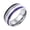 Asexual, variant on Men 6mm Stainless Steel Enamel Rainbow LGBT Pride Ring for Lesbian & Gay LGBTQ Pride Wedding Engagement Band Lesbian Size 9
