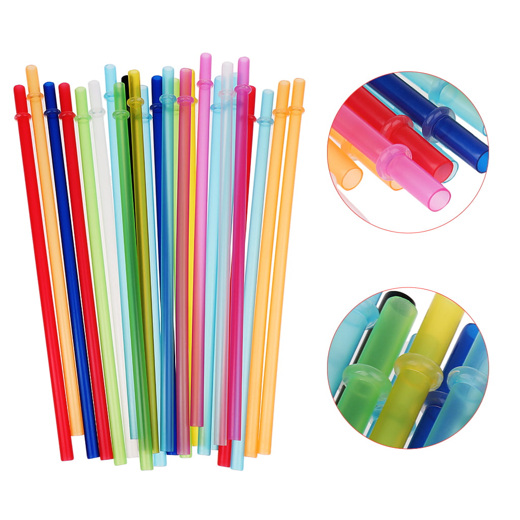 1x Brush for Mason Jar Tumblers 25x Colorful Reusable Hard Drinking Straws 
