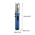 thumbnail image 3 of HDWUEN Lightsaber Lighter,Long Lighters Jet Flame Torch,Stove Lighter for Camping,Candle,BBQ,Blue, 3 of 7