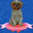 thumbnail image 2 of CafePress - FIN Lhasa Apso Valentine - Cute Infant Baby Football Bodysuit, 2 of 3
