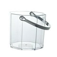 thumbnail image 5 of Clear Ice Bucket Beverage Chilling Tub with Handle Transparent Bucket Ice Tub for Home Chilling Beer Freezer Cocktail Bar Party Style A, 5 of 9