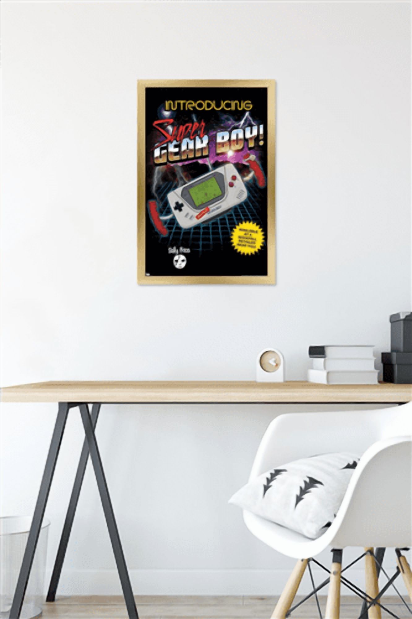 Sally Face - Super Gear Boy Wall Poster, 14.725" x 22.375" Framed