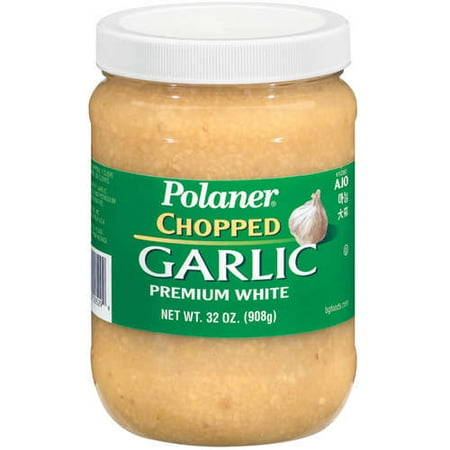 Polaner: Chopped Premium White Garlic, 32 oz