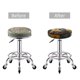 thumbnail image 5 of Balery Forest Maple Leaf Husky Fundas de asiento para taburete de bar redondo de tela de terciopelo ajustables que protegen de arañazos y manchas para sillas de 14 a 17 pulgadas.-12 inch, 5 of 7