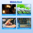 thumbnail image 6 of 50PCS Waterproof Wire Electrical Connectors, Outdoor Seal Electrical Twist Nuts Caps Cable Terminal Connector for Landscape Light, Irrigation Valves, Wet Location Installation, 22AWG-12AWG, Blue&Blac, 6 of 6