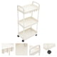 thumbnail image 3 of Carrito de almacenamiento con ruedas para despensa, organizador para baño y cocina, 3 of 6