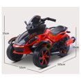 thumbnail image 4 of KidsVIP 12V 3 Wheels Junior Sport Edition Kids and Toddlers Ride on Bike/ATV, 4 of 5