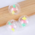 thumbnail image 4 of 3pcs Interactive Cat Toys Ball Transparent Cat Balls Durable for Cats Kitten Pet New Random Color, 4 of 8