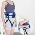 thumbnail image 3 of Cinturón de marcha para enfermería médica, eslinga de enfermería de transferencia antideslizante con asas, cinturones de transferencia de ayuda para movilidad y elevación para discapacitados, 3 of 5