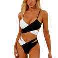 thumbnail image 1 of Diconna Bikini Femme Bicolore Croisé Ajustable, 1 of 4