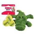 thumbnail image 1 of Pelotas de cocodrilo y SqueakAir KONG Cozie Ali de Pet Supplies (paquete de 3), 1 of 7