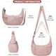 thumbnail image 3 of JennyShop Bolsa Casual Hobo Para Viajar Al Aire Libre, Bolsa De Hombro De Moda Resistente Al Agua Nylon Crossbody Bolsa Con Múltiples Bolsillos, 3 of 6