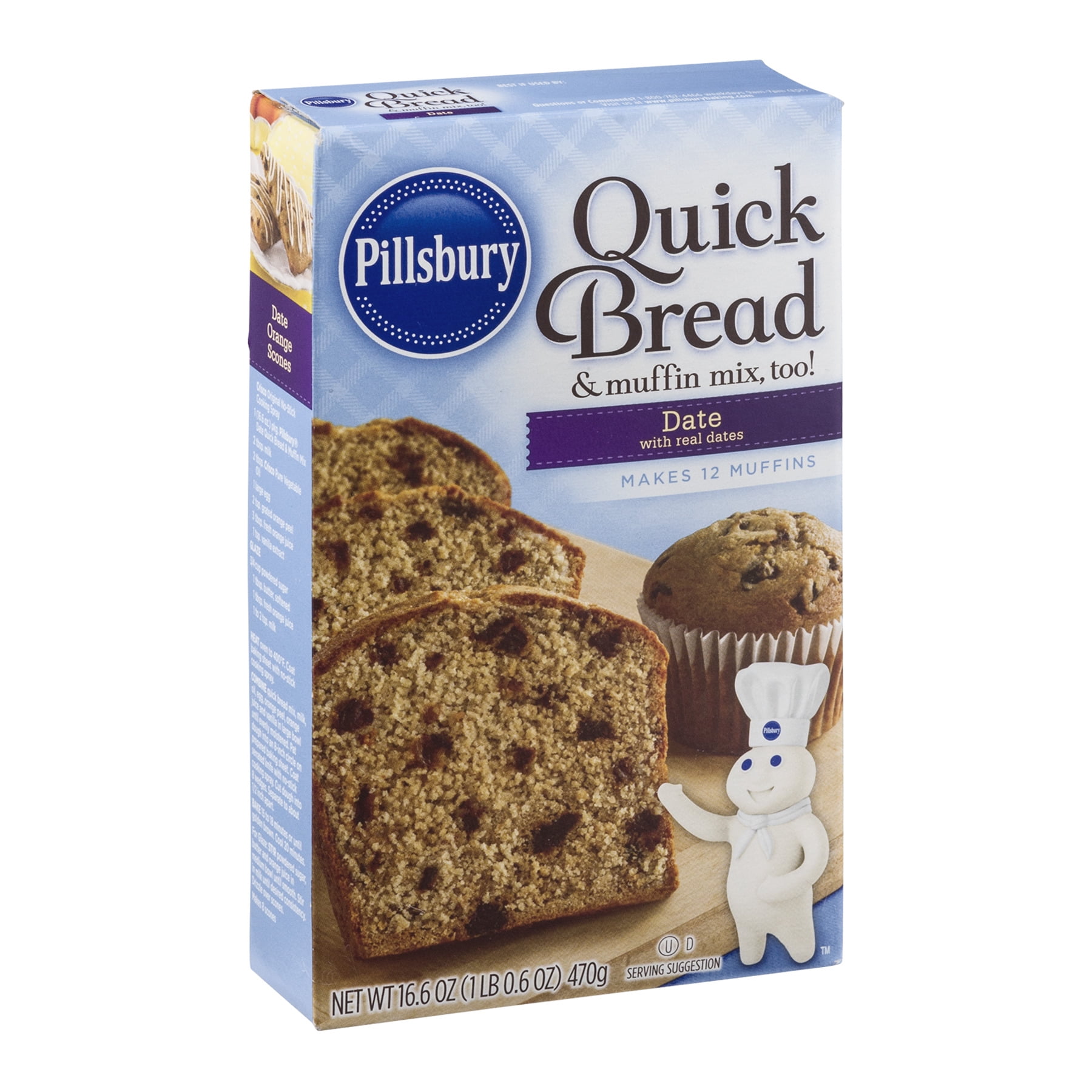 pillsbury quick bread in bread machine