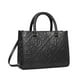 thumbnail image 2 of Bolsa Tory Burch Embossed Square Tote Black, 2 of 6