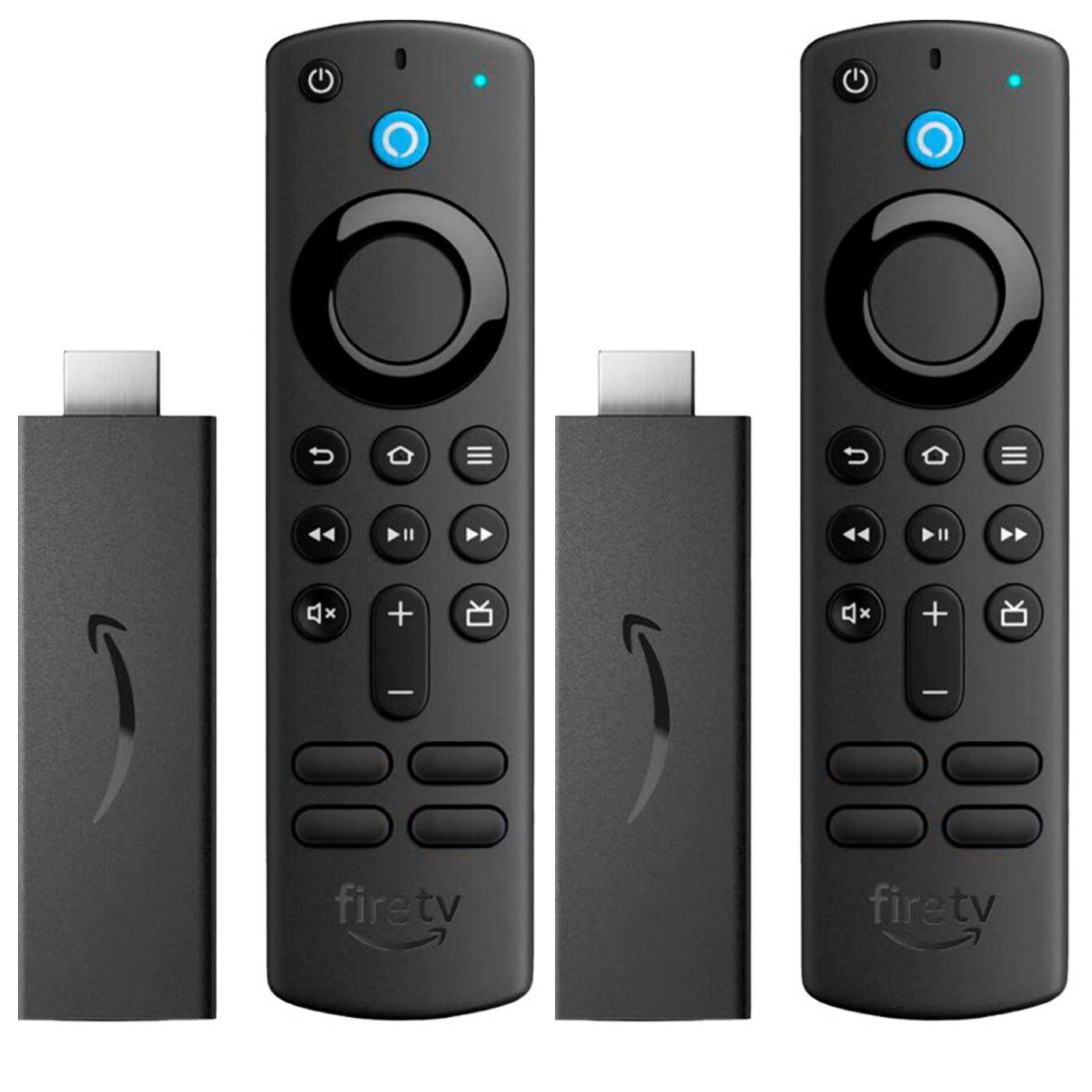 Fire_TV Stick 2Pack Bundle with Alexa Voice Remote & TV Controls, 3
