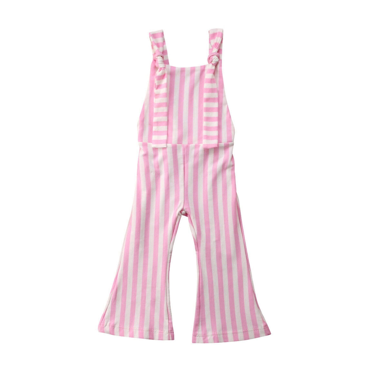 pink bell bottom jumpsuit