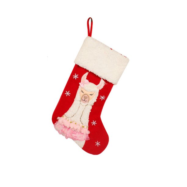 Gibobby Calcetines de regalo de caramelo calcetín personalizado para chimenea adornos navideños para el y accesorios de fiesta para niños(Pink)