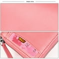thumbnail image 4 of Sonducket Monedero para hombre, bolsa corta para dinero, Mini cartera de bolsillo, tarjetero con bloqueo Rfid, bolsa de negocios de gran Carteras Rosa, 4 of 6