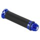 thumbnail image 2 of Empu?adura de manillar de motocicleta de 7/8"Empu?adura universal de caucho de aluminio CNC para motocicleta (azul) apretones manillar Pu?os Spptty Accesorios para motos, 2 of 7