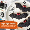 thumbnail image 7 of NY SPICE SHOP Halloween Black Sanding Sugar - 04 Ounce - Halloween Sanding Black Sugar - Colored Sugar Crystals - Colored Sugars for Cookie Decorating - Colored Sanding Sugar, 7 of 7