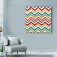 thumbnail image 3 of Trademark Fine Art 'Retro Pattern III' Canvas Art by June Erica Vess, 3 of 4