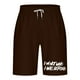 thumbnail image 4 of Mens Casual Shorts Lace-Up Elástico Cintura Bolsillo Ejercicio Fitness Hogar Pantalones de Media Longitud para Diario, 4 of 4