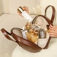 thumbnail image 4 of Xingzhi Shell Makeup Bag Classy And Functional Cosmetic Storage Solution Allowing Quick White, 4 of 6
