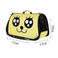 thumbnail image 4 of Pink, Large Breathable Mesh Pet Carrier Bag with Mat, Oxford Cloth Take Out Portable Dog Bag, 4 of 4