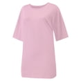 thumbnail image 4 of Women’s Short Sleeve Tops Crew Neck Summer Shirts, 4 of 4