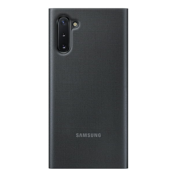 Samsung Cover EF-NN975 LED View - Flip Cover pour Téléphone Portable - Noir - pour Galaxy Note10+, Note10+ 5G