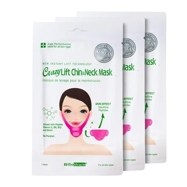Crazy Lift Chin  Neck Mask 3 Pack
