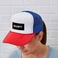 thumbnail image 5 of CafePress - Security Black Cap - Adjustable Unisex Printed Trucker Hat with Mesh Back, 5 of 10
