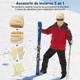 thumbnail image 2 of 5 En 1 Gorro Bufanda Guante Conjunto Invierno Termico Unisex, 2 of 8
