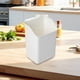 thumbnail image 5 of Cesta organizadora de pared para cocina | Almacenamiento de plástico ABS para ajo y jengibre | Soporte pequeño para baño, cocina, hogar, oficina | Blanco | Varias tallas | 1 paquete, 5 of 7